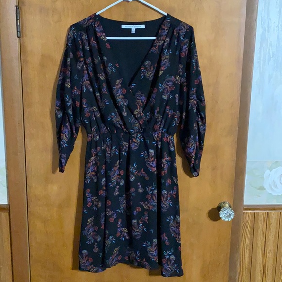 Collective Concepts Floral Print Dress Sz LP - Picture 1 of 6